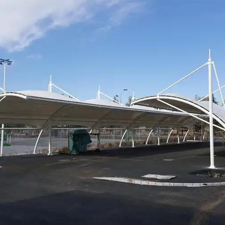 菏泽膜结构电动车棚